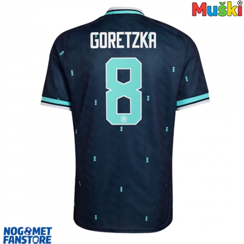 Njemačka Leon Goretzka #8 Gostujuci Dres SP 2026 Kratak Rukav